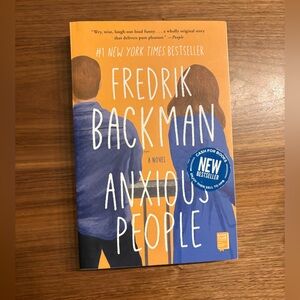 Anxious People by Fredrik Backman - booktok bundle